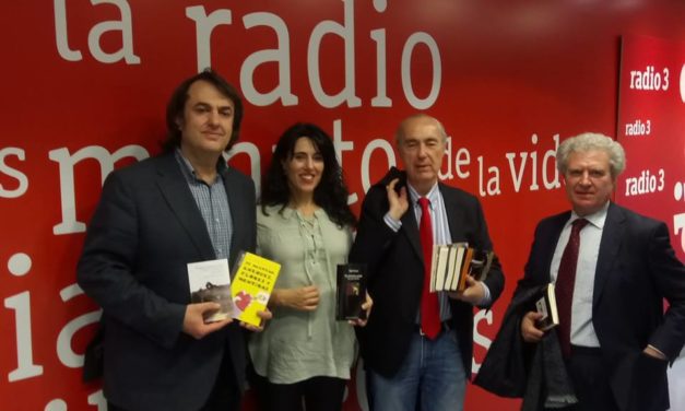 Velada poética con Raquel Lanseros, Luis Alberto de Cuenca, César Antonio Molina y Raúl Herrero. Sexto Continente 182, RNE.