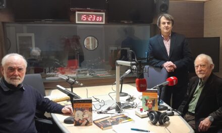Filandón en Radio Exterior con J Mª Merino y J. Pedro Aparicio